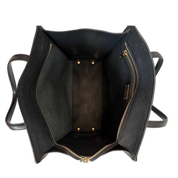 Salvadore Ferragamo Black Leather Tote Bag - Picture 13 of 17